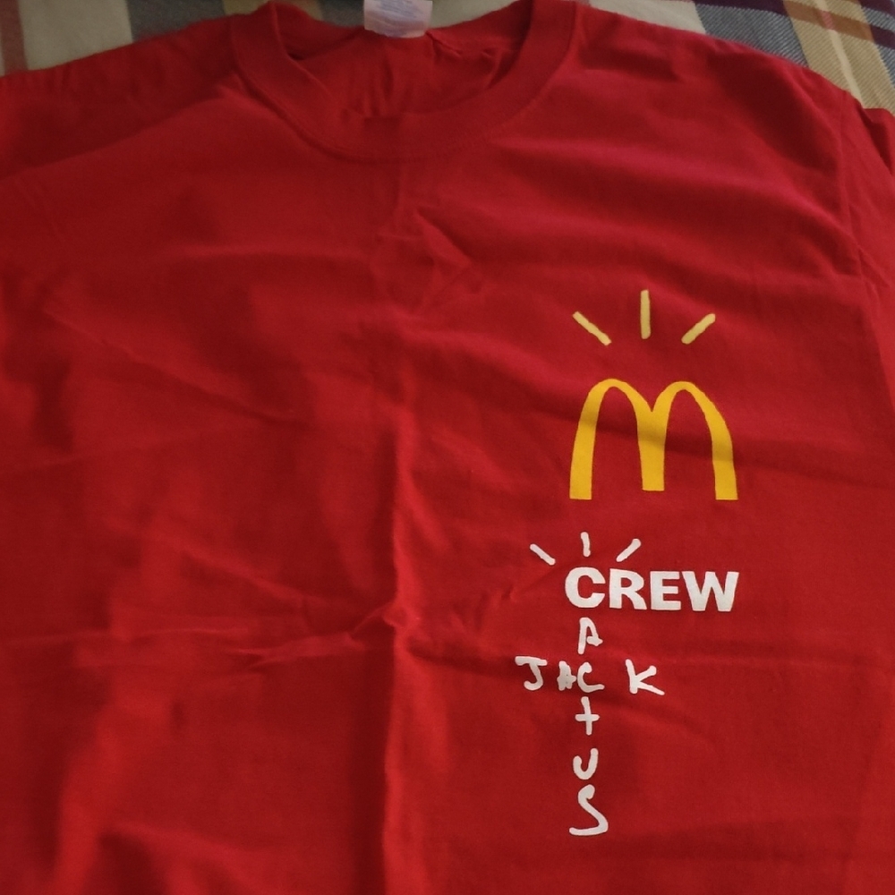 McDonald's travis scott Crew T-Shirt